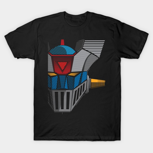 089 Mazinger Z Full T-Shirt by Yexart